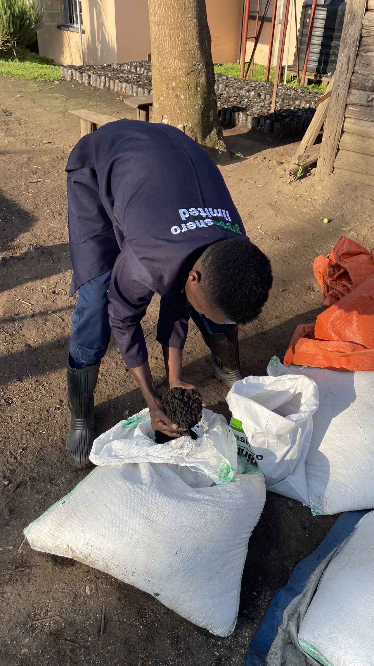Organic Fertilizer Production — Green Shero service in Uganda